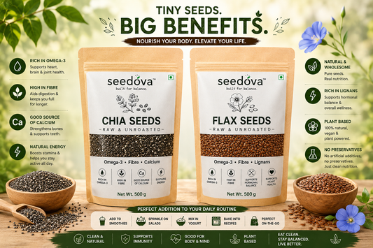 Chia + Flax Seeds Combo