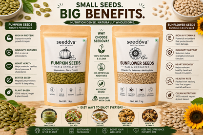 Pumpkin + Sunflower Seeds Combo