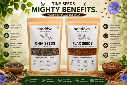 Chia + Flax Seeds Combo