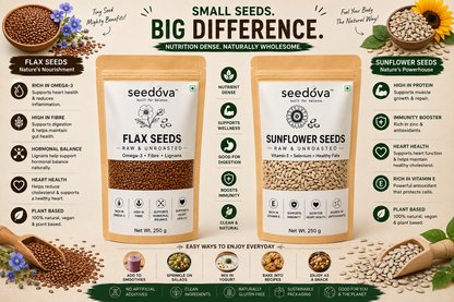 Sunflower + Flax Seeds Combo