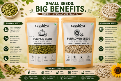 Pumpkin + Sunflower Seeds Combo