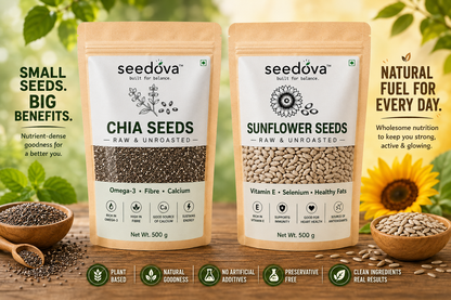 Chia + Sunflower Seeds Combo