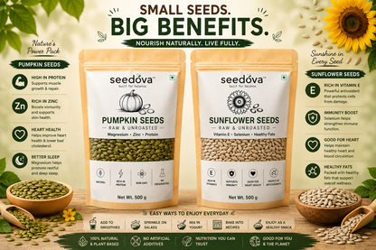 Pumpkin + Sunflower Seeds Combo