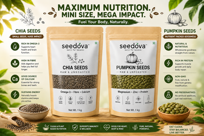 Chia + Pumpkin Seeds Combo